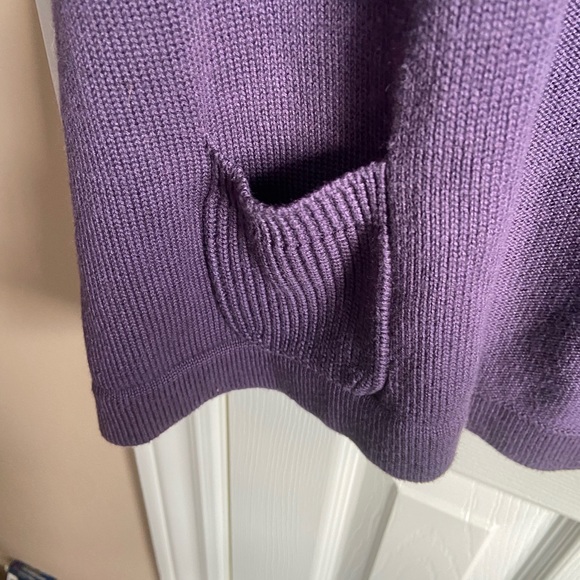 Dark Purple Short Sleeve Vest - Picture 6 of 8